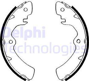 Delphi LS1467 - Комплект спирачна челюст vvparts.bg