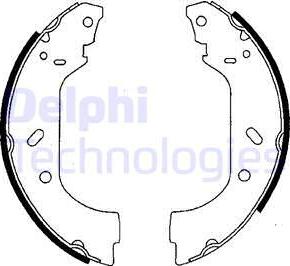 Delphi LS1715 - Комплект спирачна челюст vvparts.bg