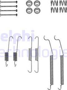 Delphi LY1419 - Комплект принадлежности, спирани челюсти vvparts.bg