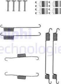 Delphi LY1410 - Комплект принадлежности, спирани челюсти vvparts.bg