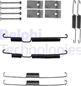 Delphi LY1417 - Комплект принадлежности, спирани челюсти vvparts.bg