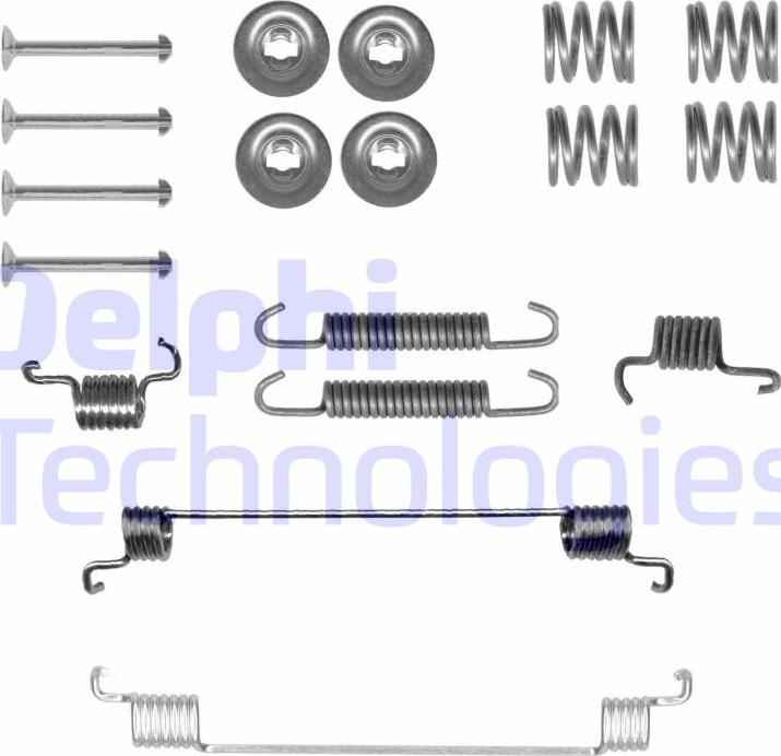 Delphi LY1437 - Комплект принадлежности, спирани челюсти vvparts.bg