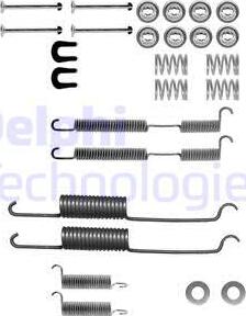 Delphi LY1092 - Комплект принадлежности, спирани челюсти vvparts.bg