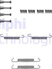 Delphi LY1042 - Комплект принадлежности, челюсти за ръчна спирачка vvparts.bg