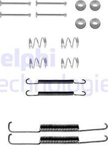 Delphi LY1003 - Комплект принадлежности, спирани челюсти vvparts.bg