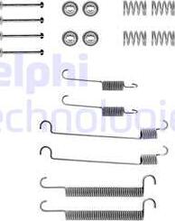 Delphi LY1016 - Комплект принадлежности, спирани челюсти vvparts.bg