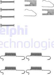 Delphi LY1010 - Комплект принадлежности, спирани челюсти vvparts.bg