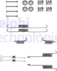 Delphi LY1039 - Комплект принадлежности, спирани челюсти vvparts.bg