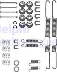 Delphi LY1191 - Комплект принадлежности, спирани челюсти vvparts.bg