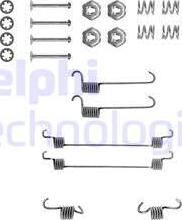 Delphi LY1110 - Комплект принадлежности, спирани челюсти vvparts.bg