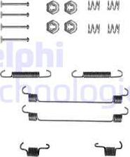 Delphi LY1112 - Комплект принадлежности, спирани челюсти vvparts.bg