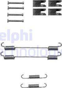 Delphi LY1346 - Комплект принадлежности, спирани челюсти vvparts.bg