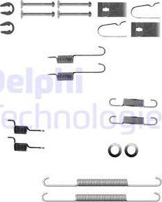 Delphi LY1356 - Комплект принадлежности, спирани челюсти vvparts.bg