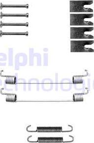 Delphi LY1335 - Комплект принадлежности, спирани челюсти vvparts.bg