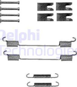 Delphi LY1327 - Комплект принадлежности, спирани челюсти vvparts.bg