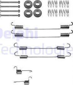 Delphi LY1378 - Комплект принадлежности, спирани челюсти vvparts.bg