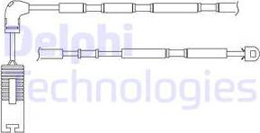 Delphi LZ0182 - Предупредителен контактен сензор, износване на накладките vvparts.bg