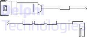 Delphi LZ0125 - Предупредителен контактен сензор, износване на накладките vvparts.bg