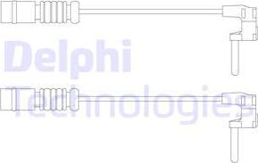 Delphi LZ0230 - Предупредителен контактен сензор, износване на накладките vvparts.bg