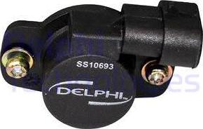 Delphi SS10693 - Датчик, положение на дроселовата клапа vvparts.bg