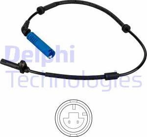 Delphi SS20546 - Датчик, обороти на колелото vvparts.bg