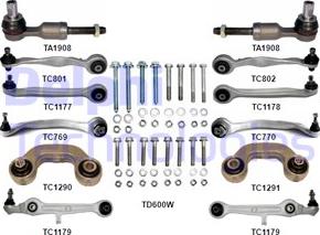 Delphi TC1500KIT - Ремонтен комплект, напречен носач vvparts.bg