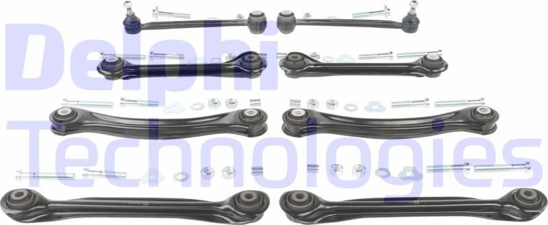 Delphi TC1600KIT-11B1 - Ремонтен комплект, напречен носач vvparts.bg