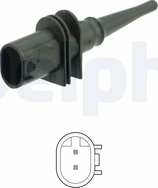 Delphi TS10533 - Датчик, външна температура vvparts.bg