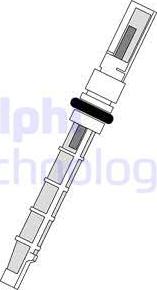 Delphi TSP0695190 - Разширителен клапан, климатизация vvparts.bg
