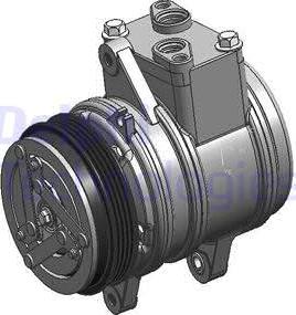 Delphi TSP0155952 - Компресор, климатизация vvparts.bg