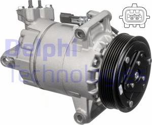 Delphi TSP0155927 - Компресор, климатизация vvparts.bg