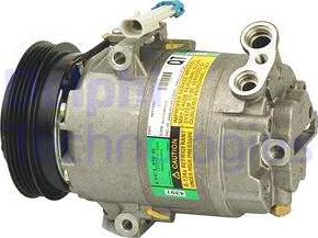 Delphi TSP0155026 - Компресор, климатизация vvparts.bg