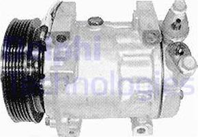 Delphi TSP0155166 - Компресор, климатизация vvparts.bg