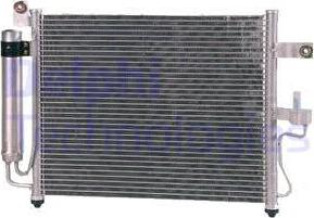 Delphi TSP0225521 - Кондензатор, климатизация vvparts.bg