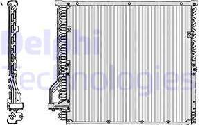 Delphi TSP0225014 - Кондензатор, климатизация vvparts.bg