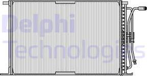Delphi TSP0225026 - Кондензатор, климатизация vvparts.bg