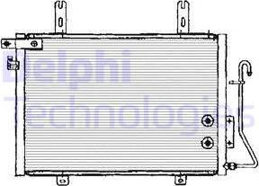 Delphi TSP0225133 - Кондензатор, климатизация vvparts.bg