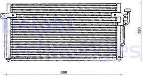 Delphi TSP0225127 - Кондензатор, климатизация vvparts.bg