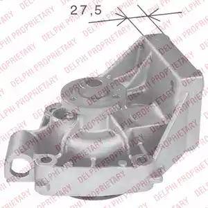 Delphi WP1837 - Водна помпа vvparts.bg