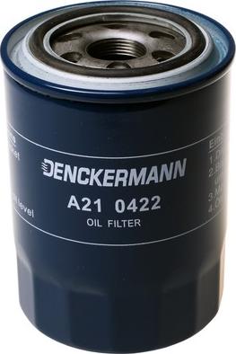 Denckermann A210422 - Маслен филтър vvparts.bg