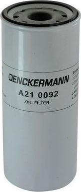Denckermann A210092 - Маслен филтър vvparts.bg