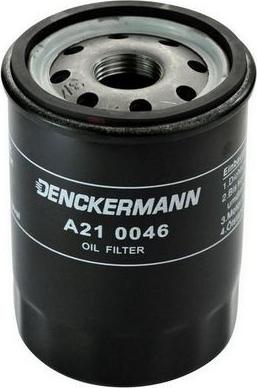 Denckermann A210046 - Маслен филтър vvparts.bg