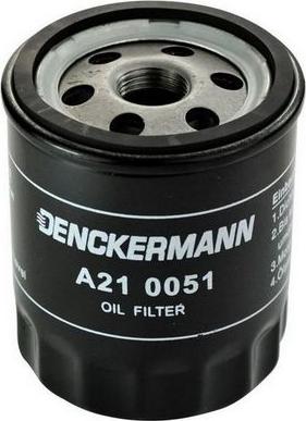 Denckermann A210051 - Маслен филтър vvparts.bg