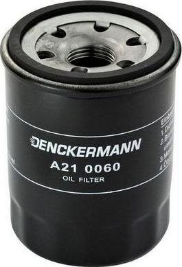 Denckermann A210060 - Маслен филтър vvparts.bg