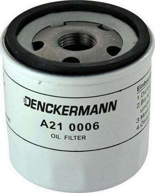 Denckermann A210006 - Маслен филтър vvparts.bg