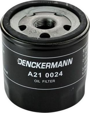 Denckermann A210024 - Маслен филтър vvparts.bg