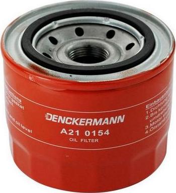 Denckermann A210154 - Маслен филтър vvparts.bg