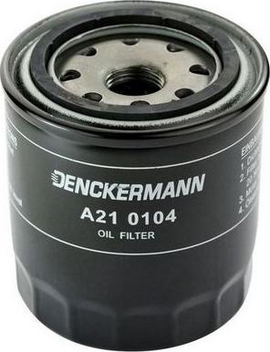 Denckermann A210104 - Маслен филтър vvparts.bg