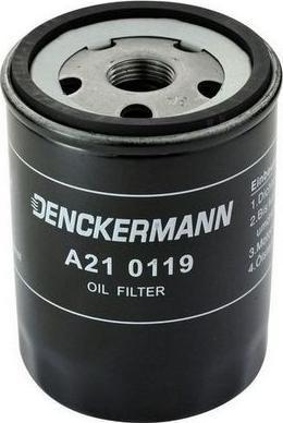 Denckermann A210119 - Маслен филтър vvparts.bg
