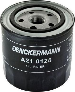 Denckermann A210125 - Маслен филтър vvparts.bg